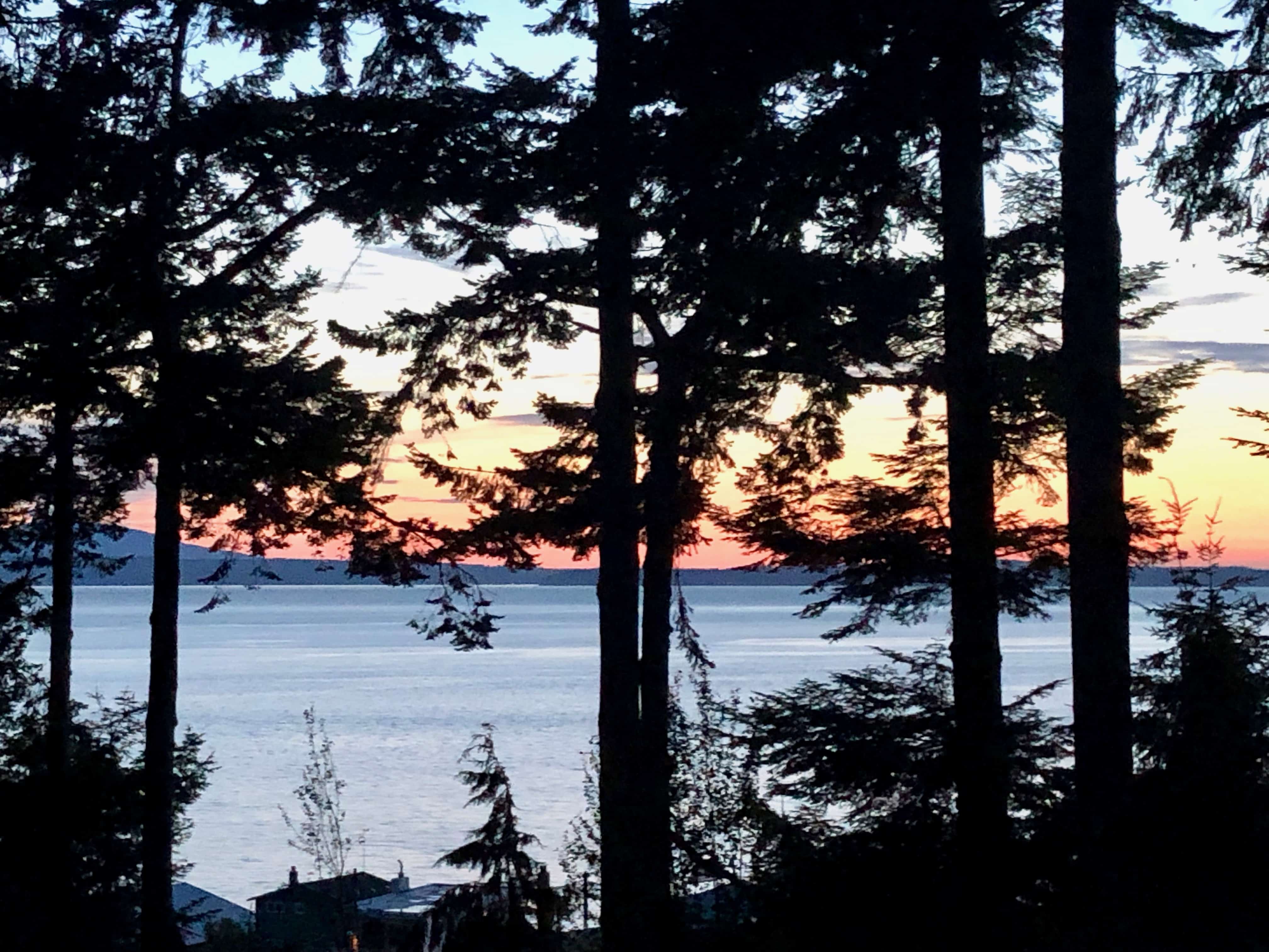 Camp Wilson at sunset