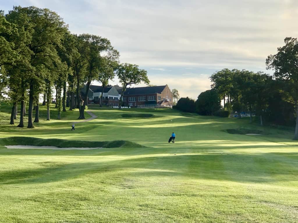 The eighteenth hole