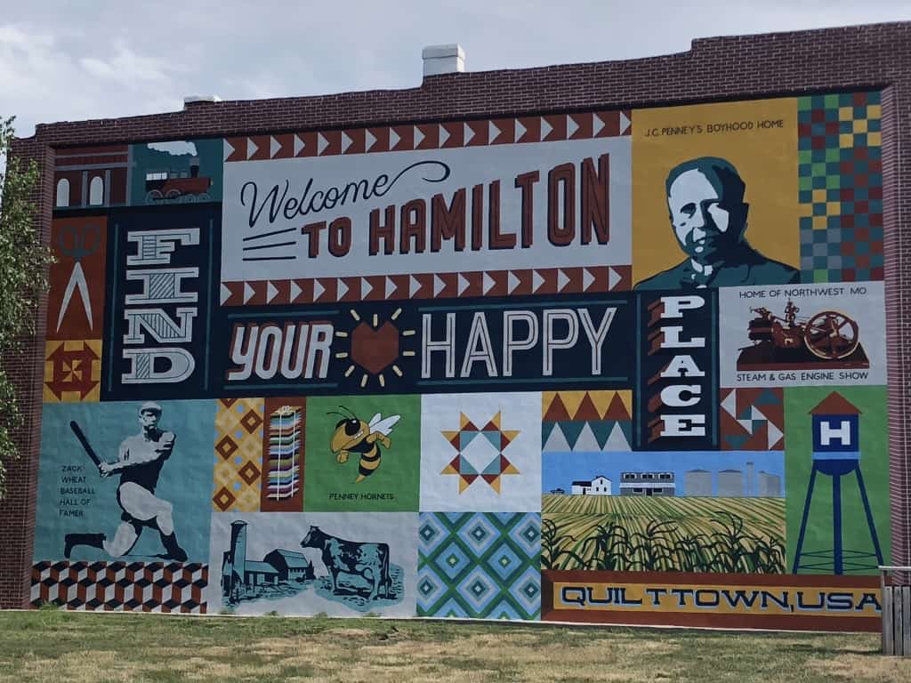 A Missouri Star storefront in Hamilton