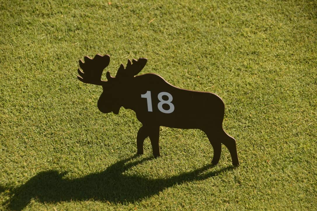 The Idaho Club tee markers