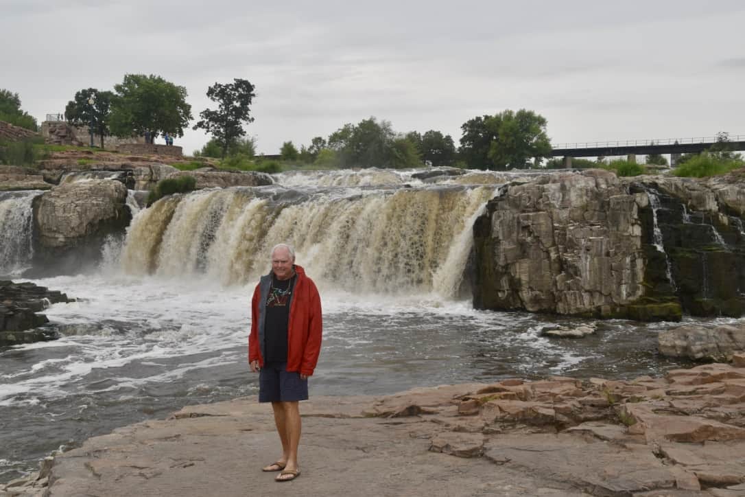 John at the falls