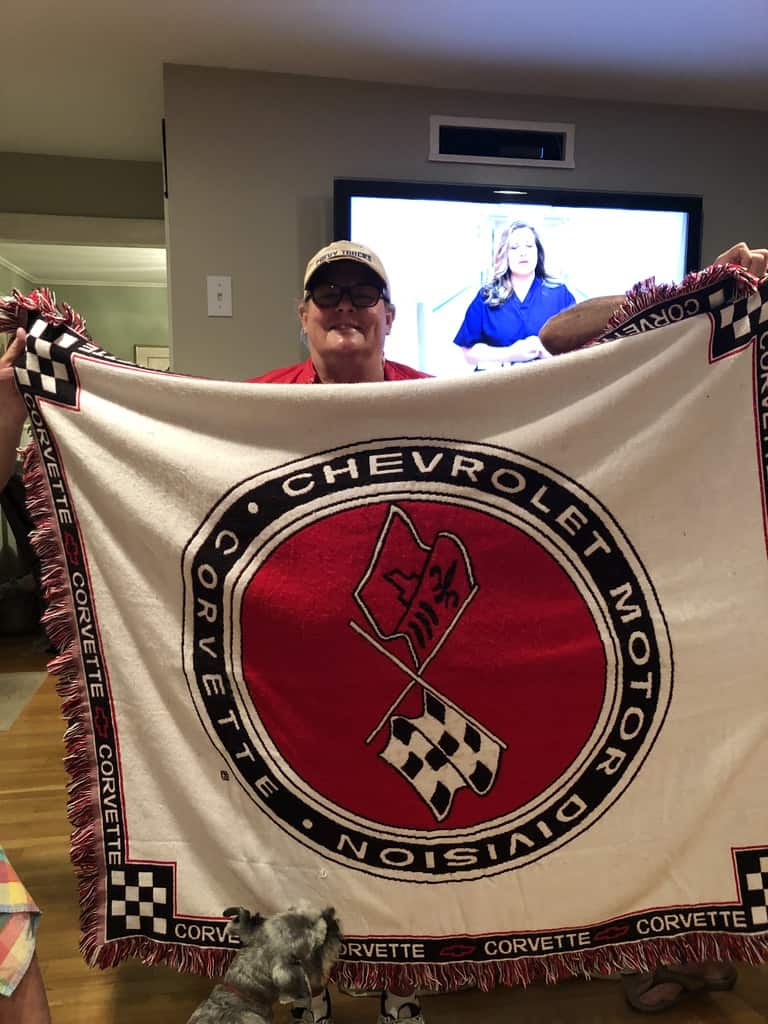 The Malcolm Konner keepsake blanket