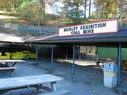 The entrance to the mine tour
