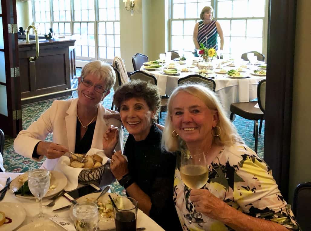 The player dinner at Cedar Rapids Country Club