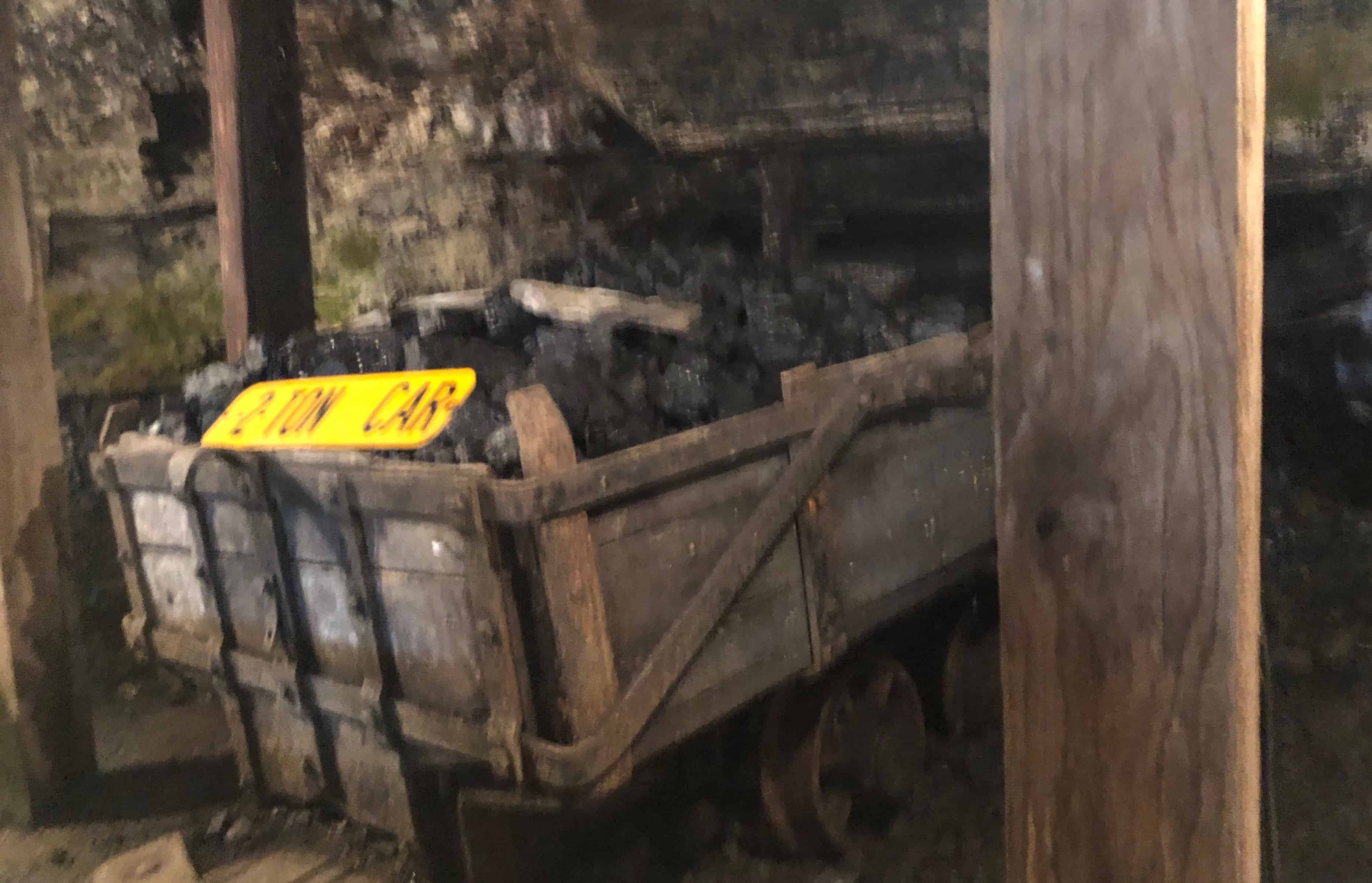 A two-ton coal wagon