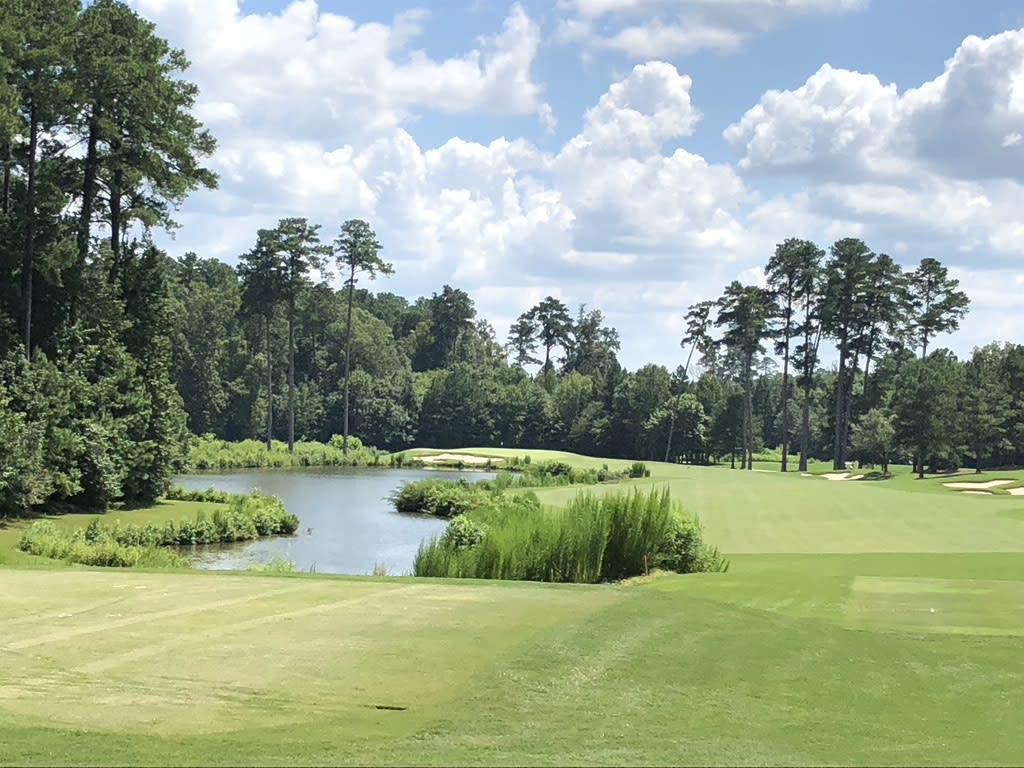 The par 5 at UNC Finley
