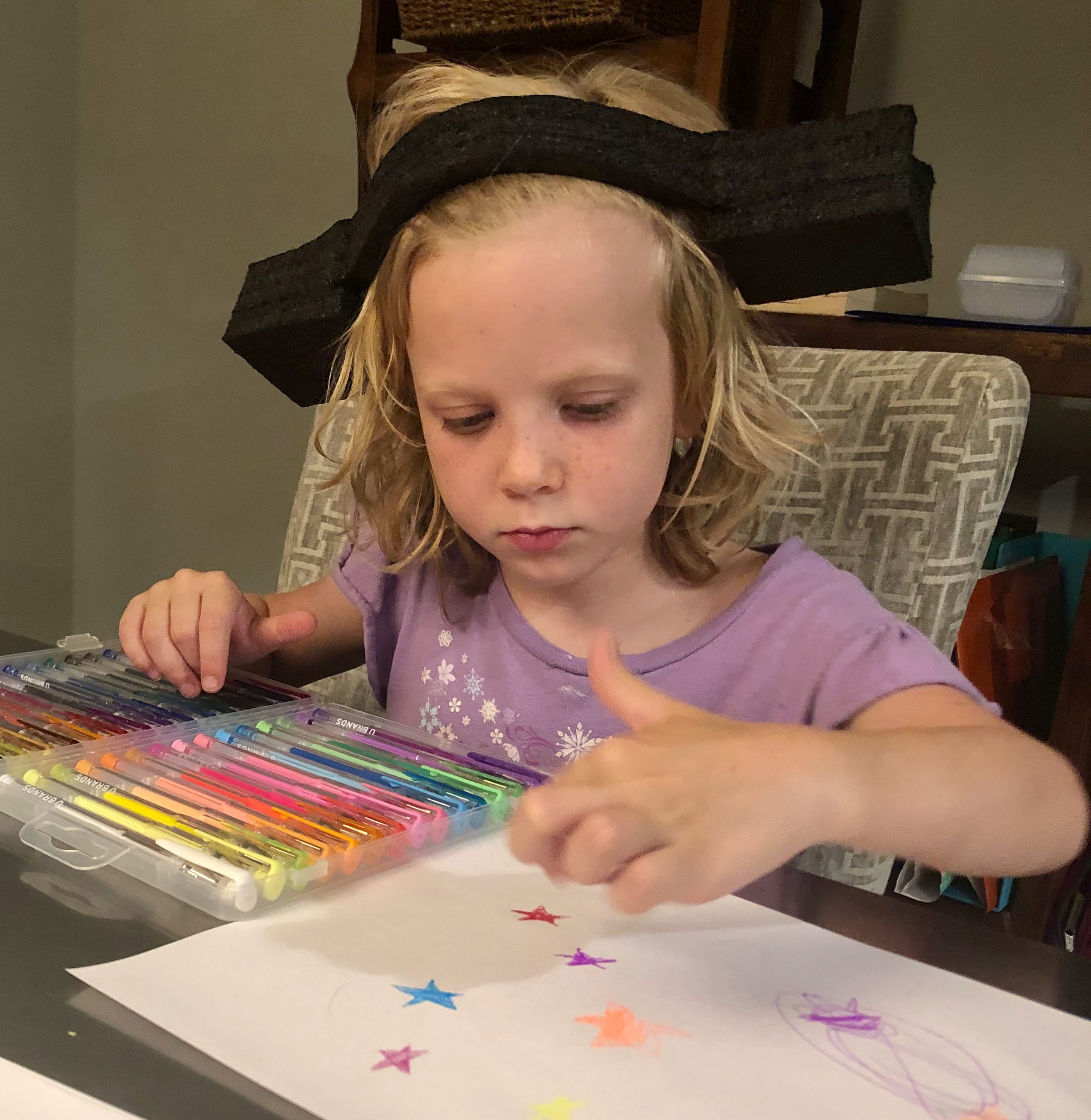 Our granddaughter Liza, just six in May