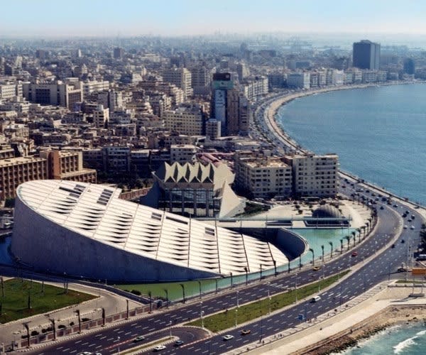 The new Bibliotheca Alexandrina