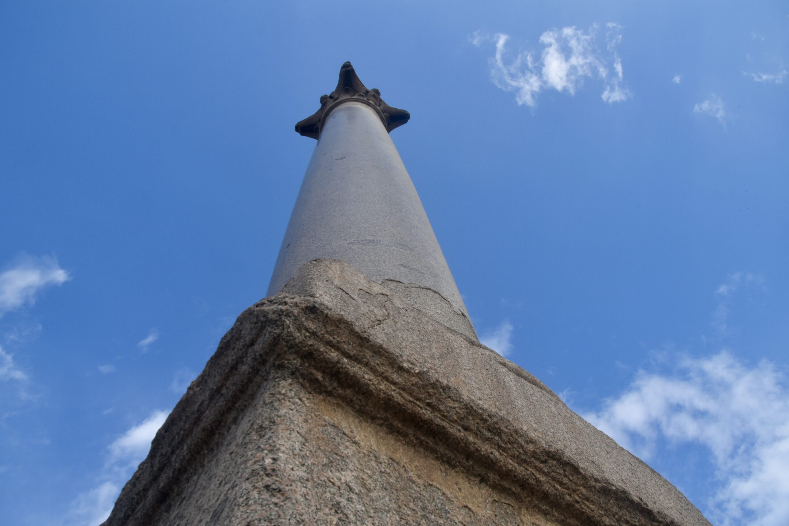 The pillar, close up