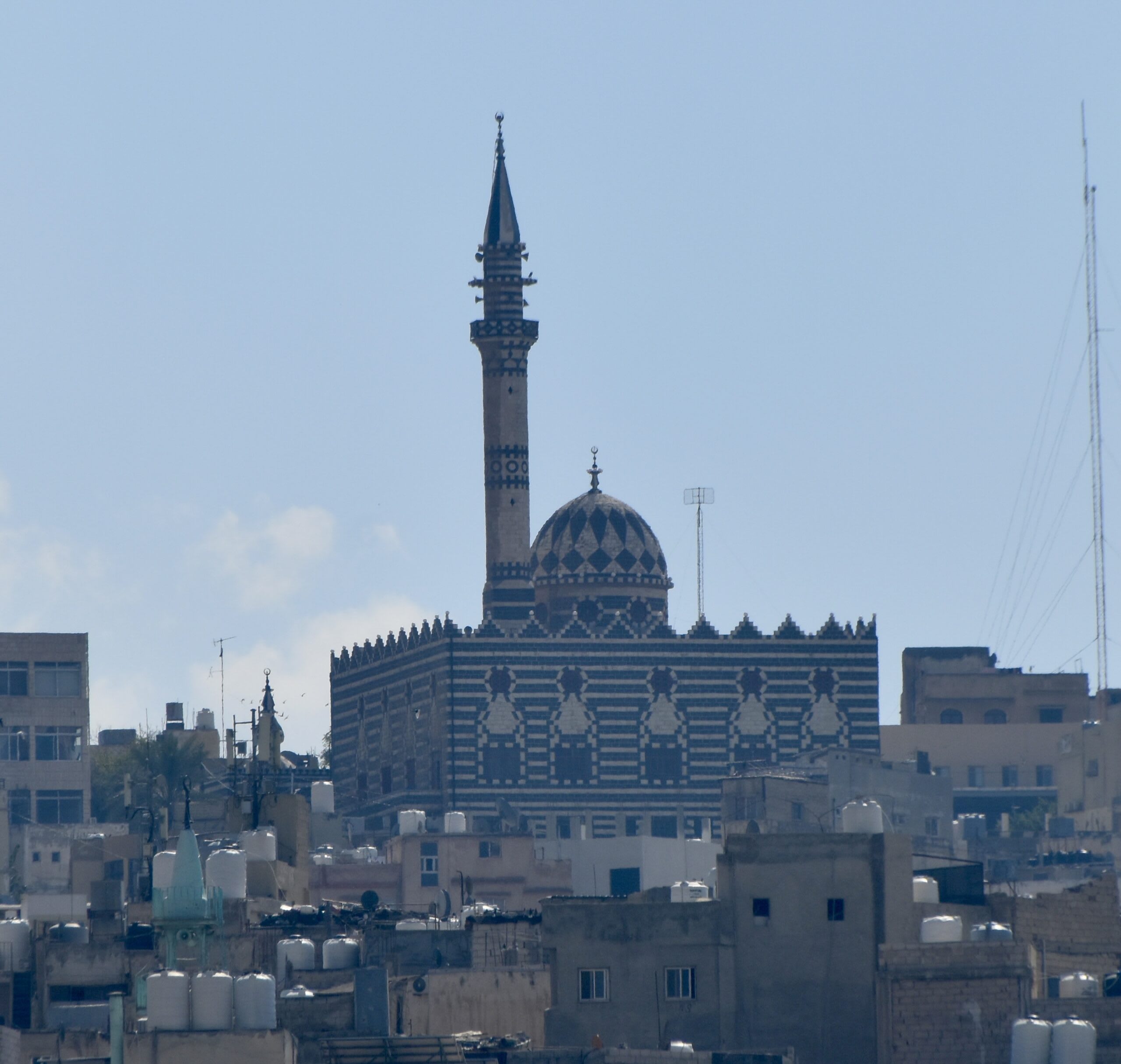 A great mosque below the Citadel