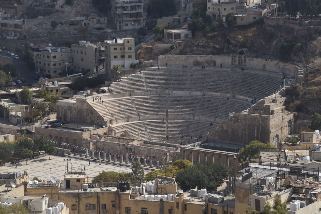 The Roman theater below the Citadel