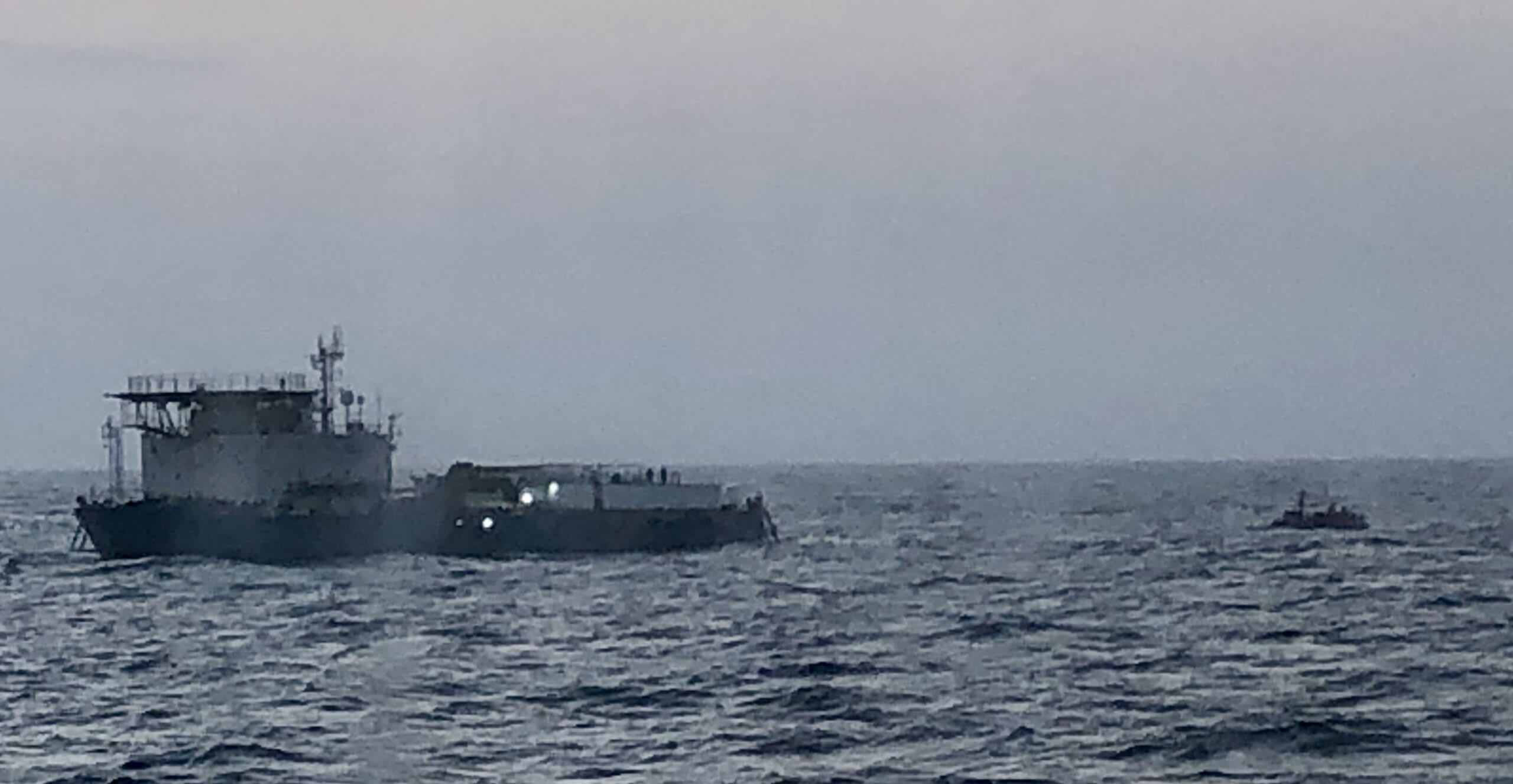 The boat that came alongside in the night