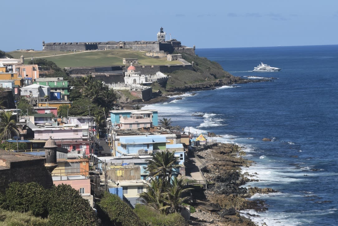 Castillo San Cristóbal, guarding the landward side of San Juan