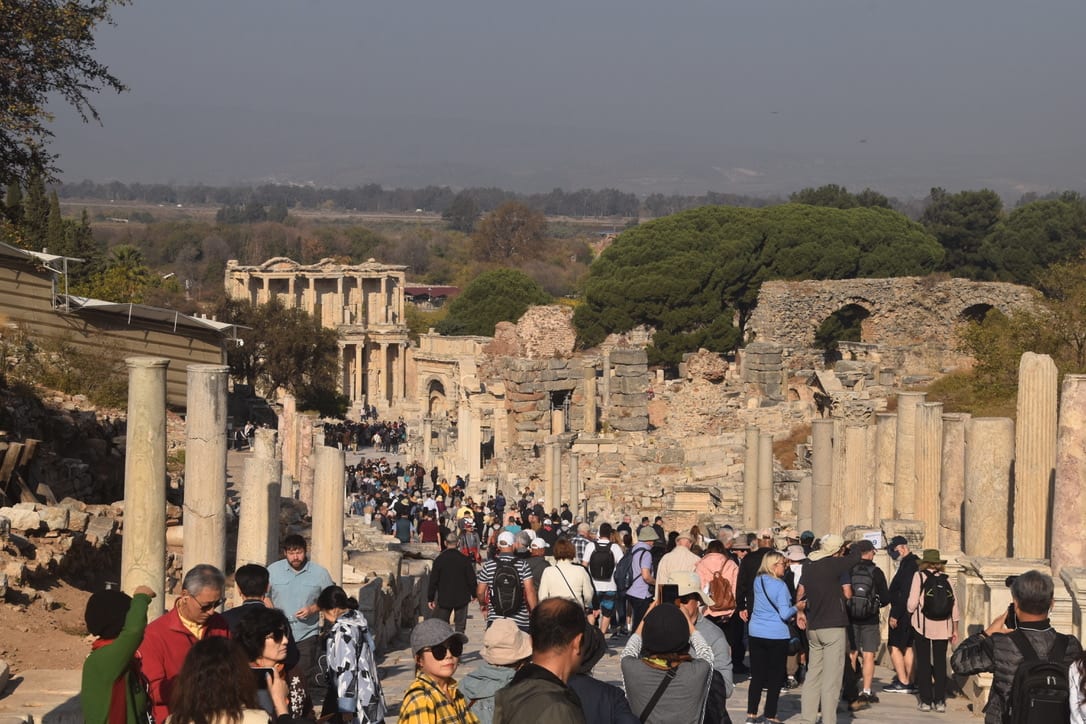The main street of Ephesus, looking toward the Library