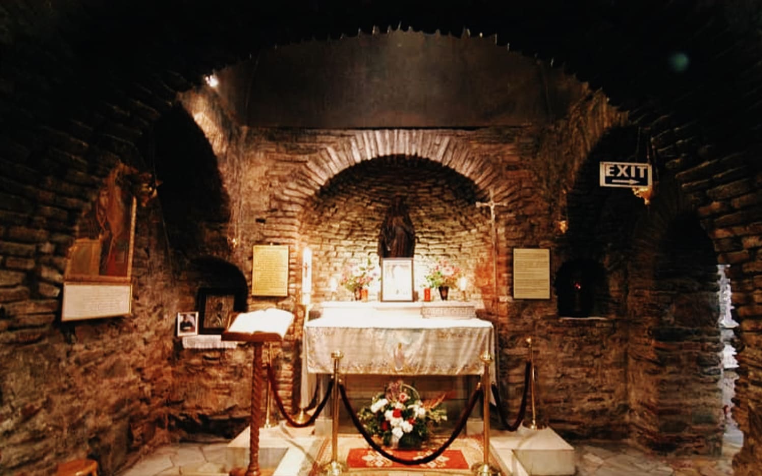 The chapel altar