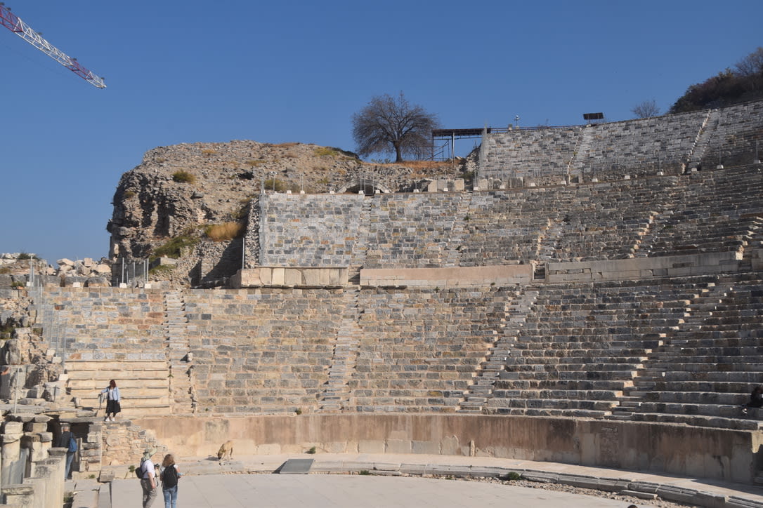The Roman theater at Ephesus