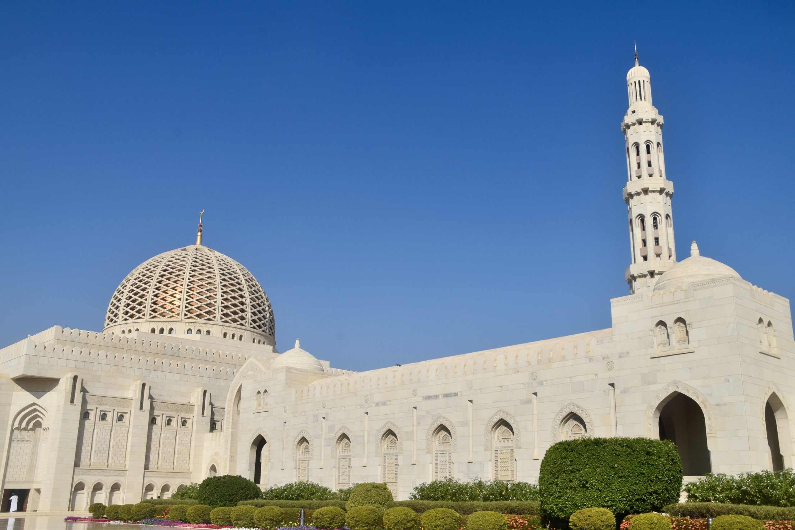 The Sultan Qaboos Grand Mosque at Muscat