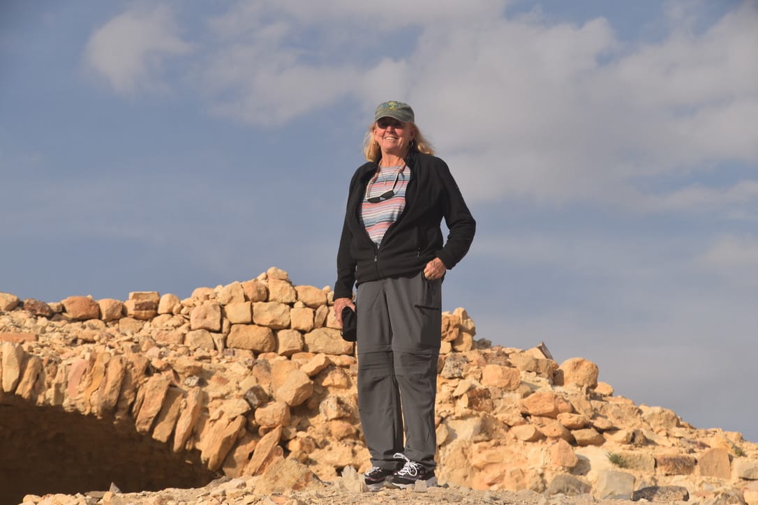 Janice at Shobak Castle