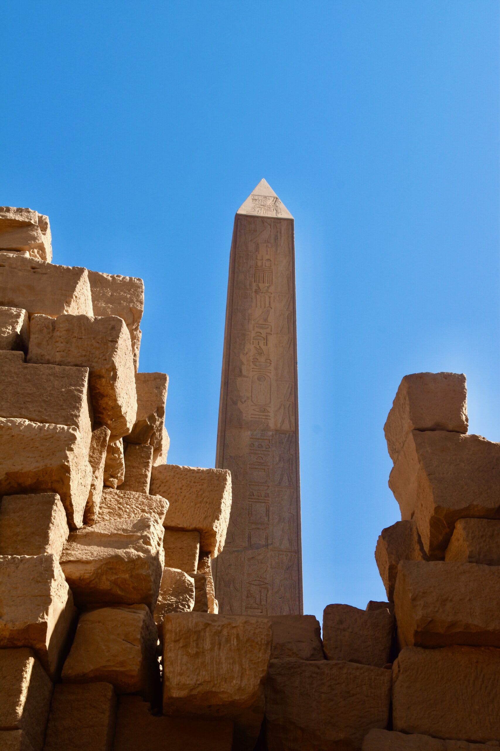 Hatshepsut's obelisk, the tallest still standing in Egypt