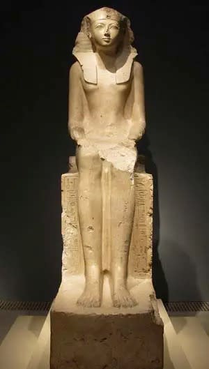 A statue of Hatshepsut at Karnak
