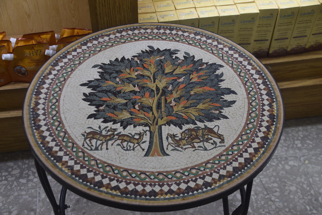 The Tree of Life mosaic table we could not resist