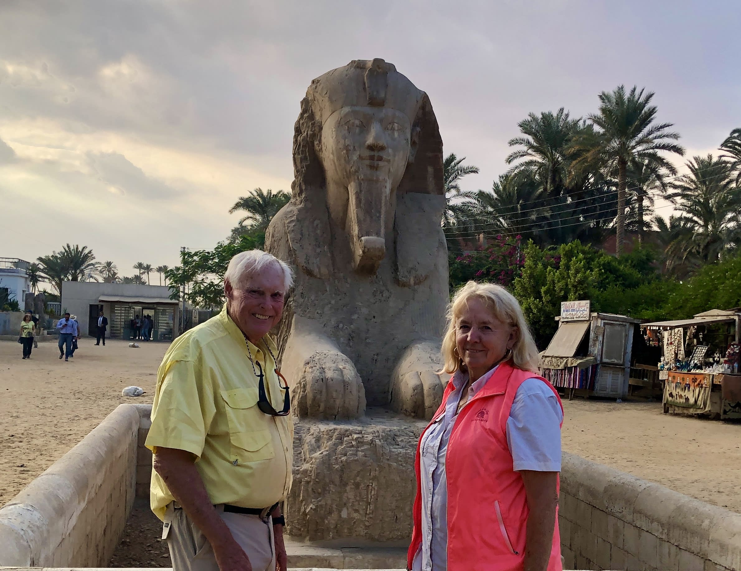 The Alabaster Sphinx at Mit Rahina