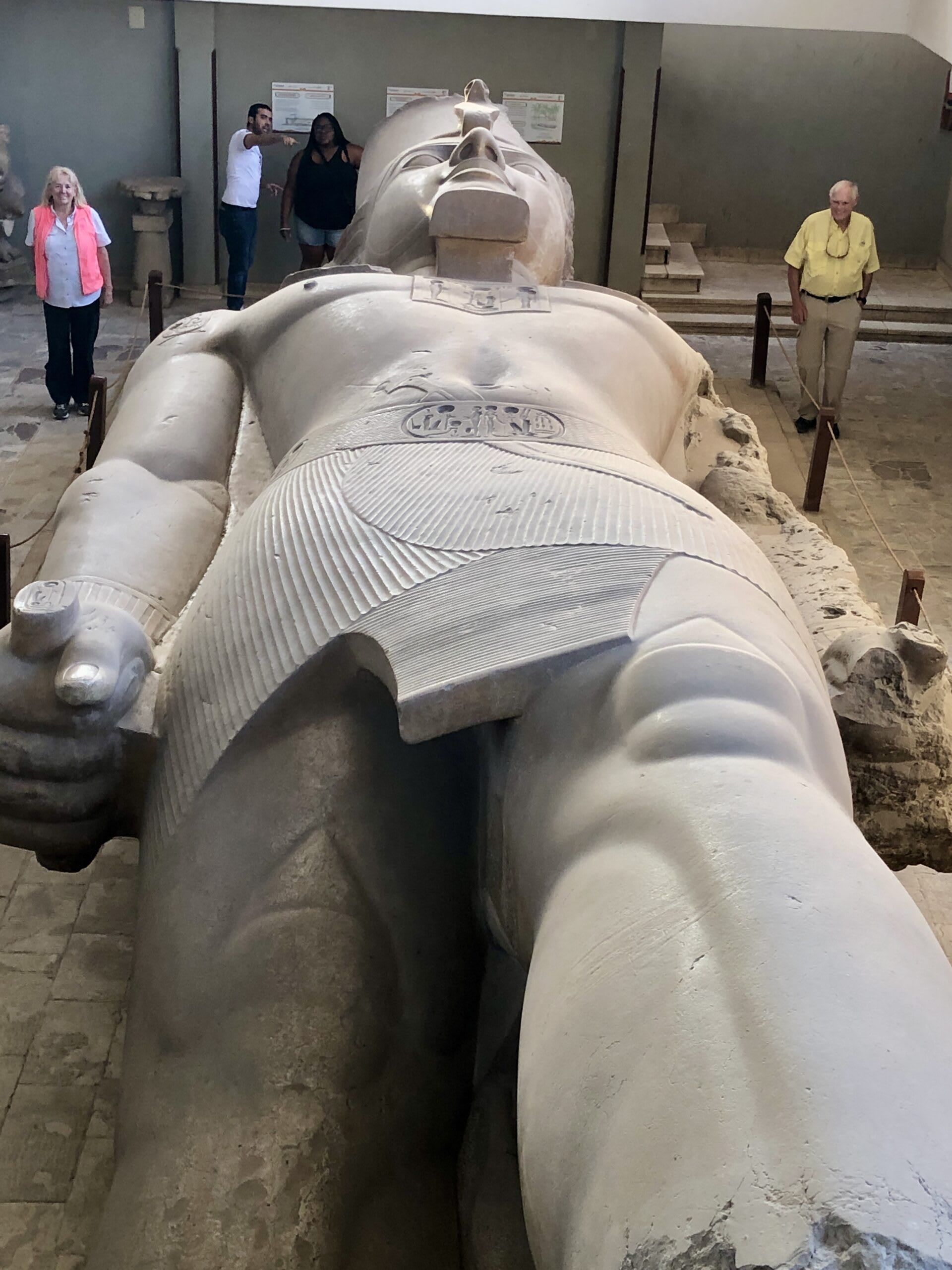 The fallen colossus of Ramses II