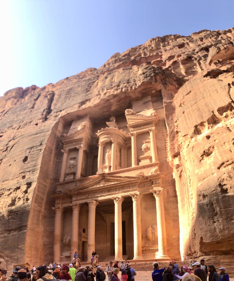 The Treasury, Al-Khazneh, in full sun