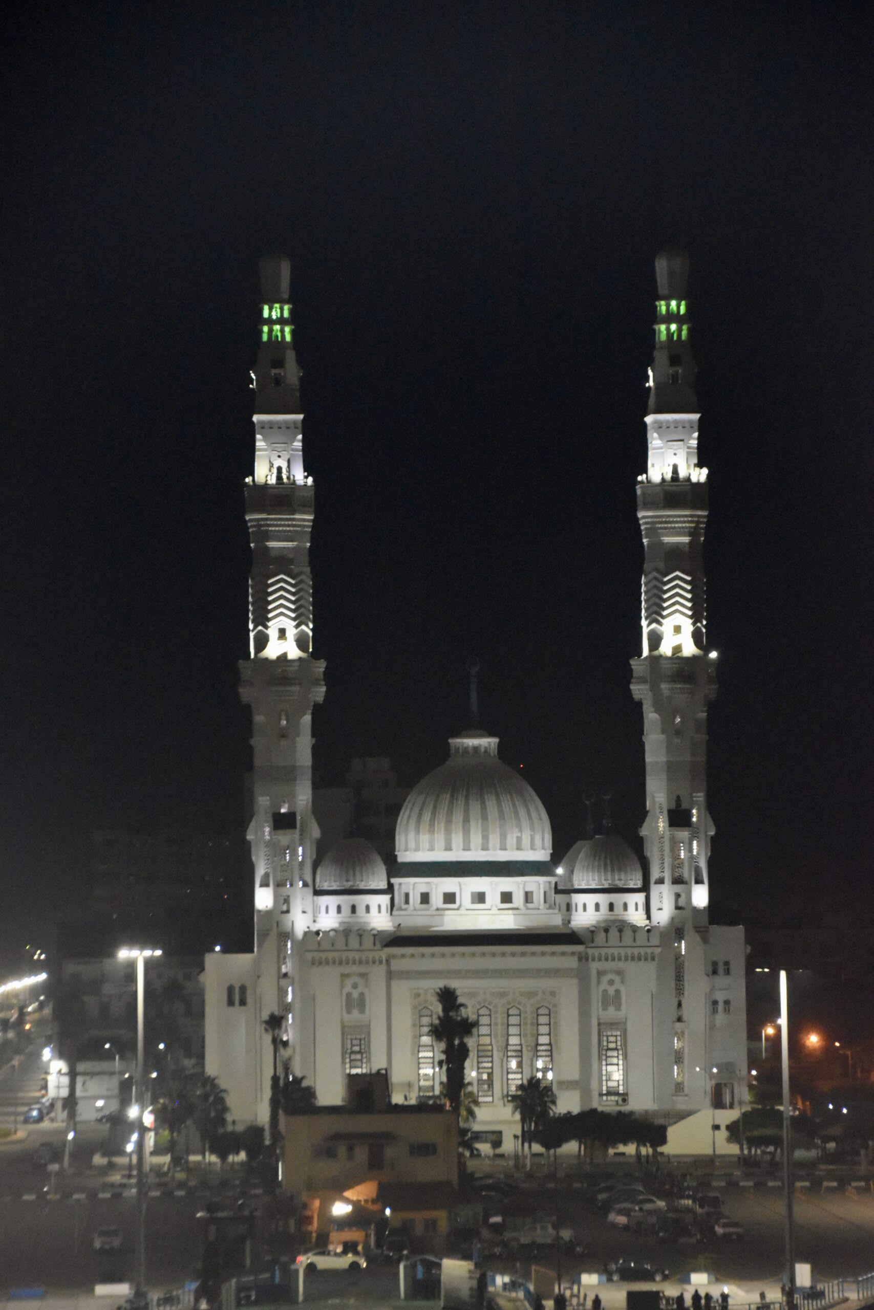 The Port Fouad Mosque across from Port Said