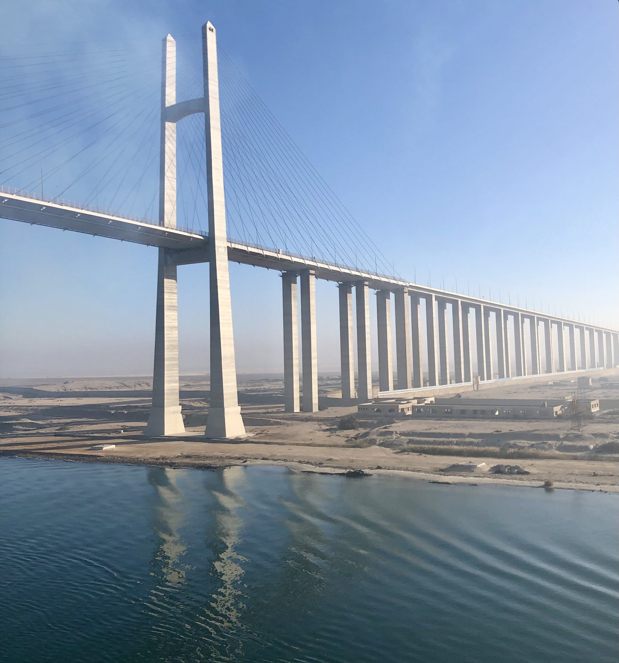 The Suez Canal Bridge to the Sinai