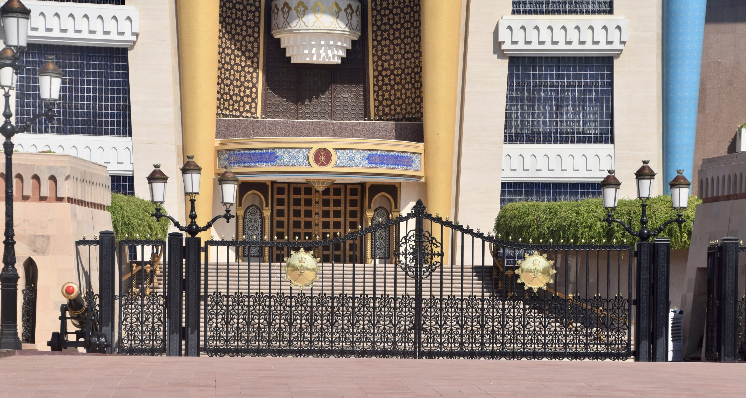 The gates of the Sultan's Palace