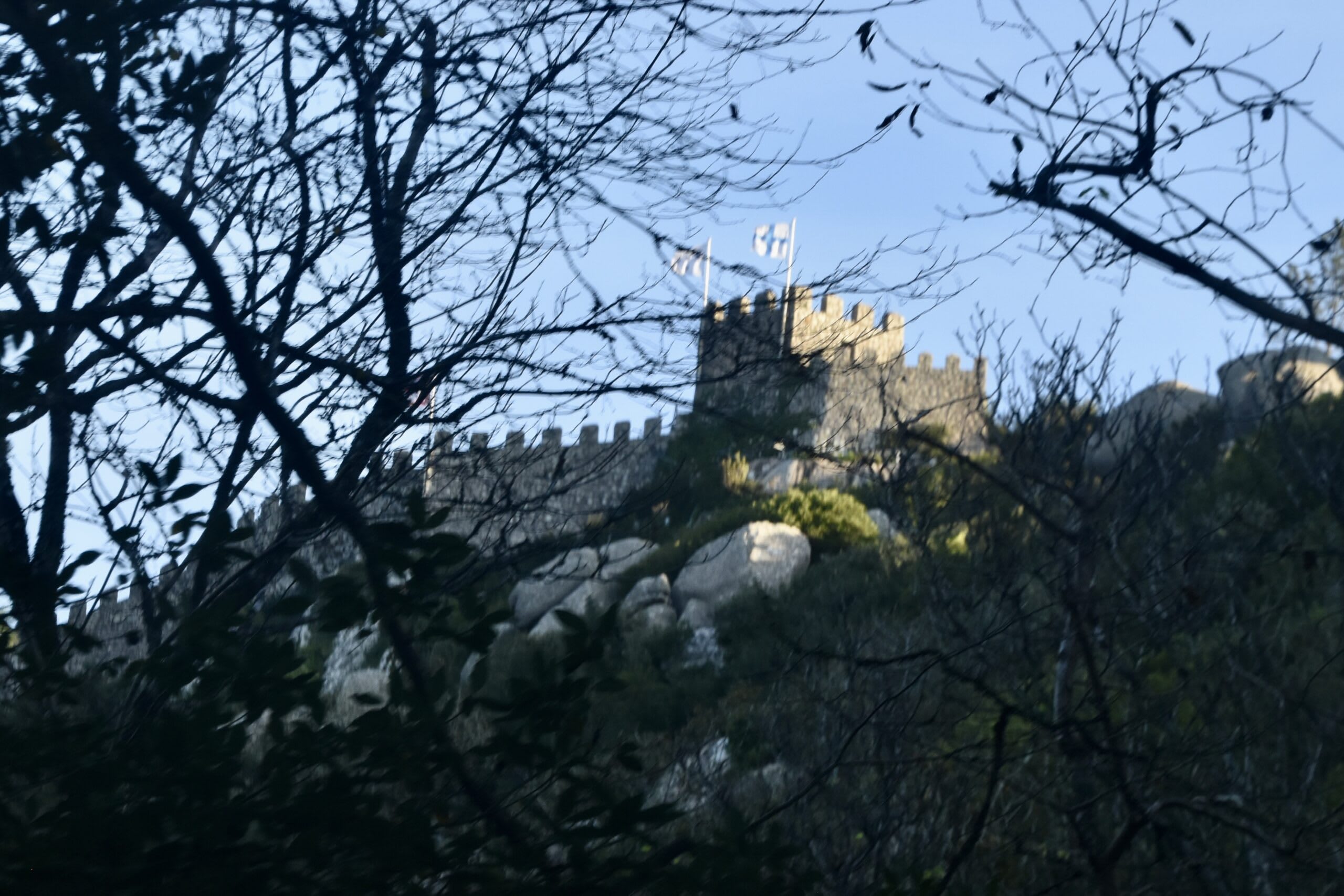 The Moorish Castle above Sintra