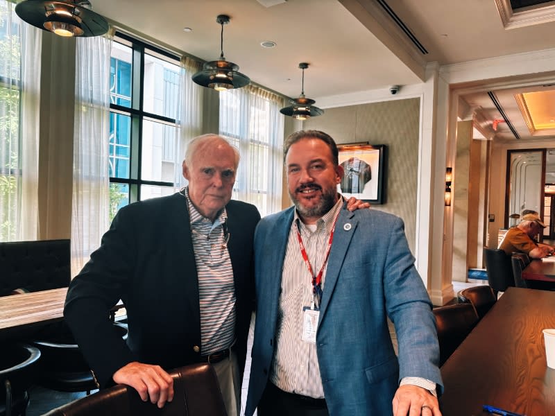 John with Jeremy Collins
