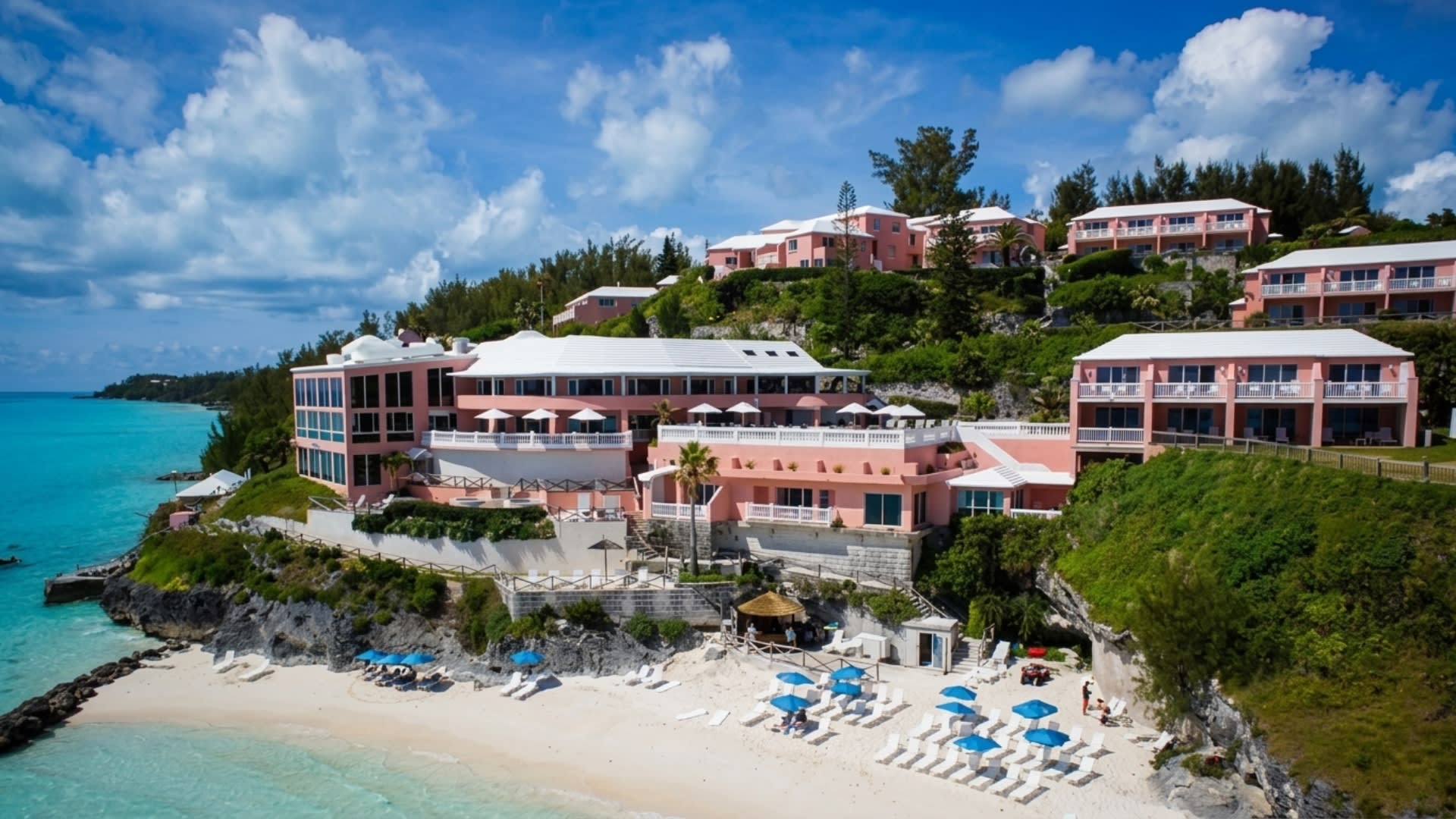 The Pompano Beach Club above the ocean