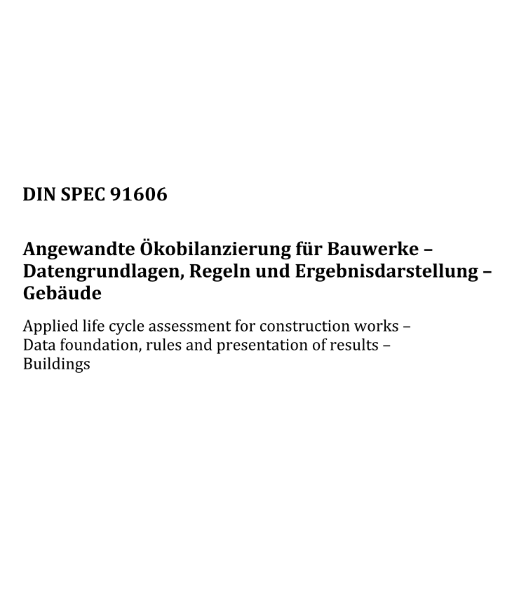 DIN SPEC 91606