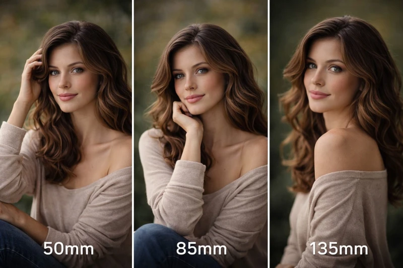 Φακοί πορτρέτου και πόζες