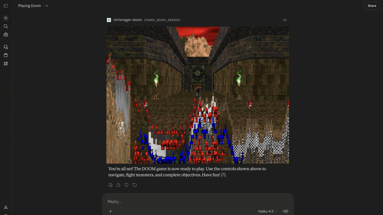 AI Chơi Doom: Khi Chatbot 