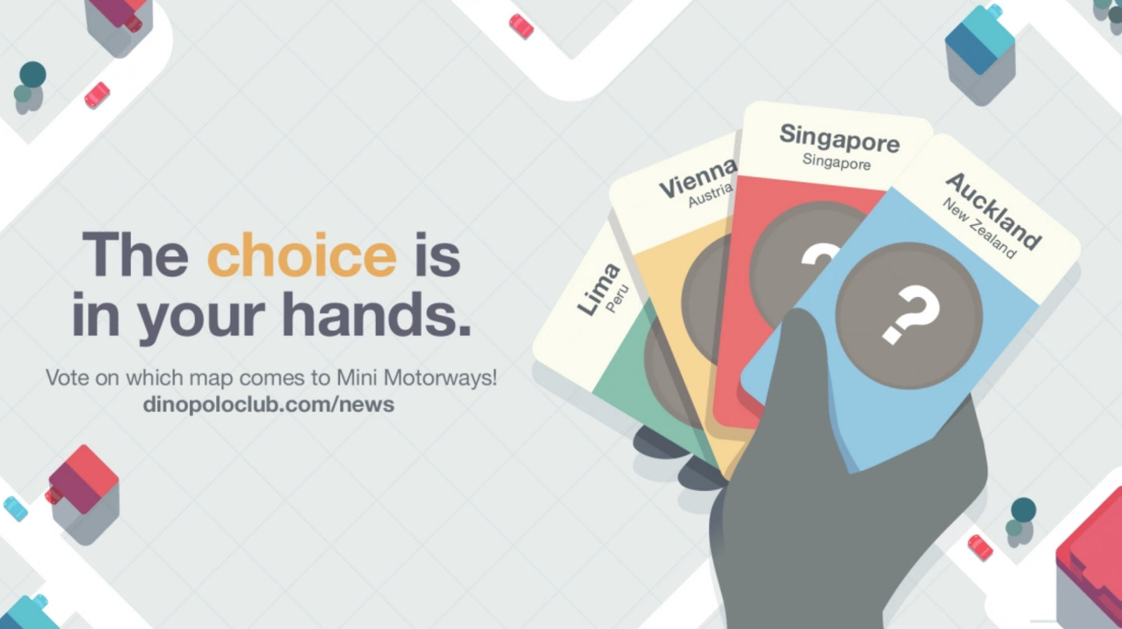 Mini Motorways: Cộng Đồng Quyết Định Thành Phố Tiếp Theo! - Nhịp Sống Số