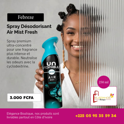 Febreze Désodorisant Air Mist Fresh