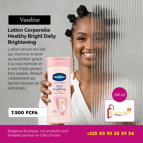 Vaseline Lotion Healthy Bright Daily Brightening