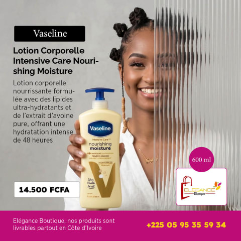 Vaseline Lotion Corporelle Intensive Care Nourishing Moisture