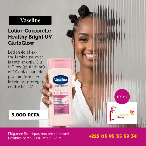 Vaseline Lotion Healthy Bright UV GlutaGlow
