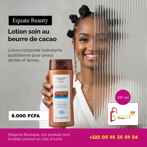 Equate Beauty Lotion soin au beurre de cacao