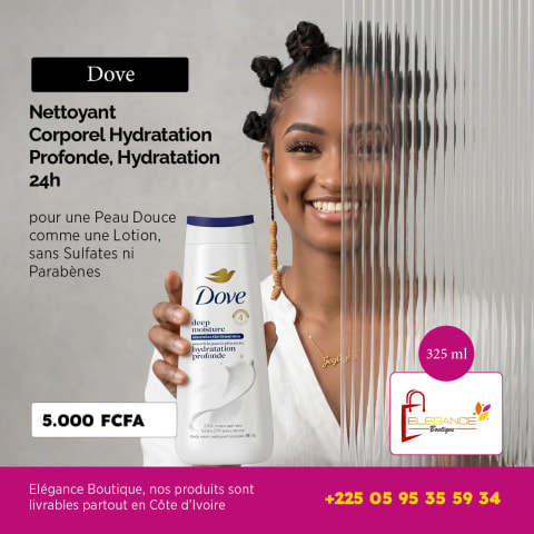 Dove Nettoyant Hydratation Profonde 24h