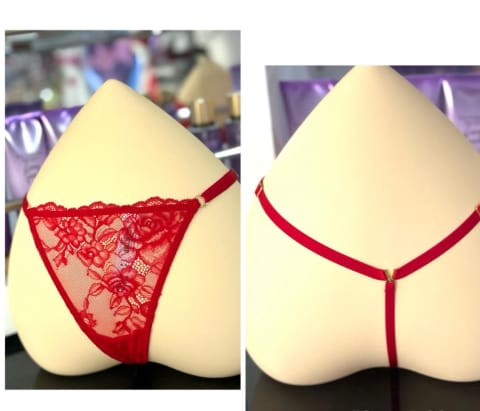 String dentelle adjustable