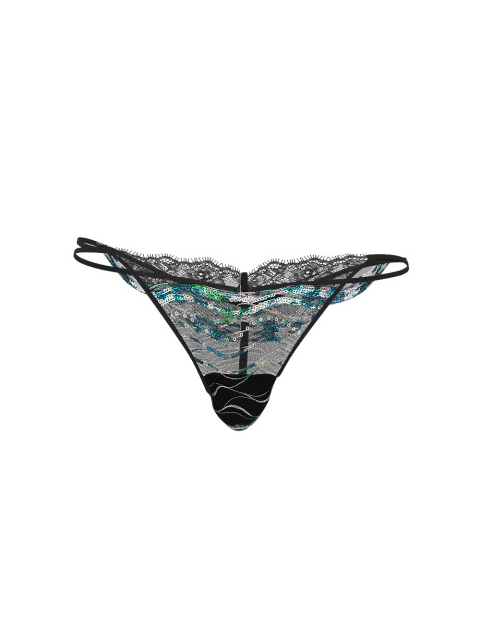 String échancré à broderies scintillantes Siren — photo 2