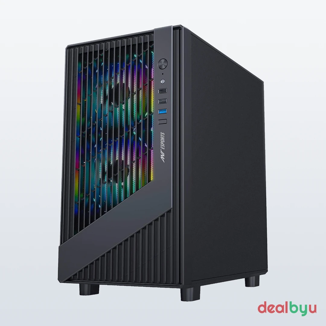Ant Esports 120 Air — Mini Tower PC Cabinet (ATX)