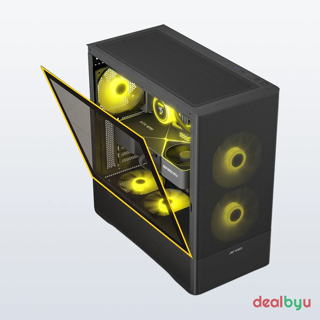 Ant Esports 511 Air 5F — Mid Tower PC Cabinet (E-ATX)