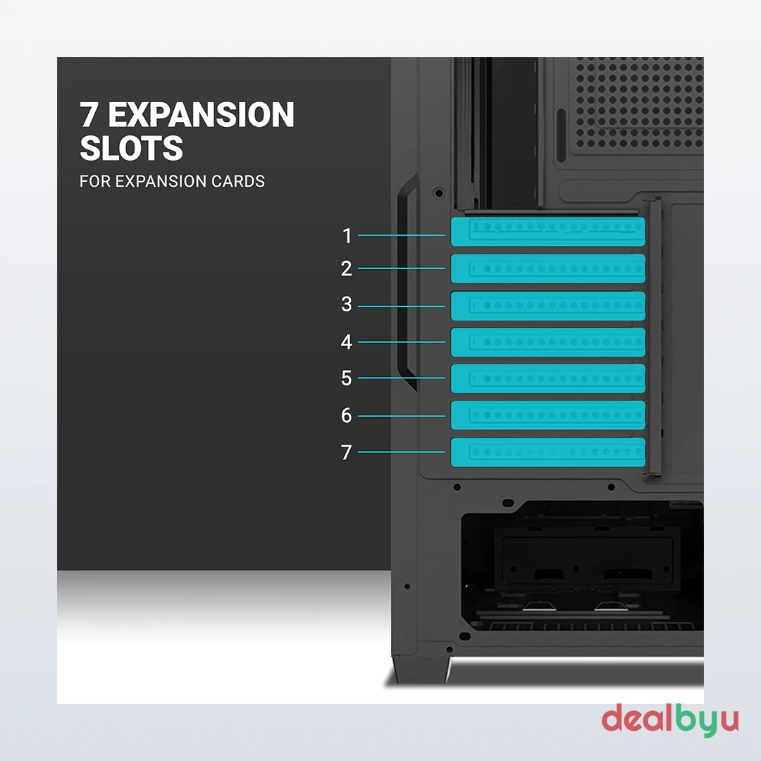Ant Esports Crystal X6 Lite — Mid Tower PC Cabinet (E-ATX)