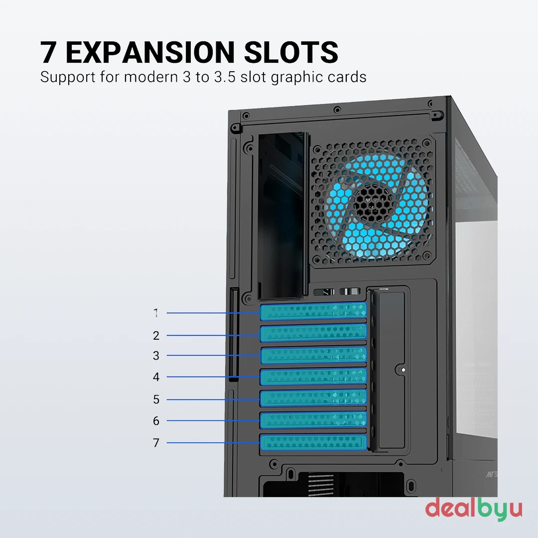 Ant Esports Crystal Z3 — Mid Tower PC Cabinet (ATX)